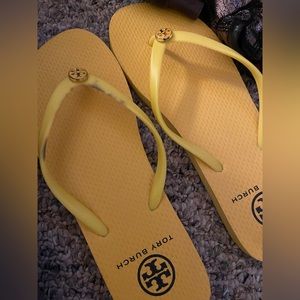 Tory Burch flip flops!